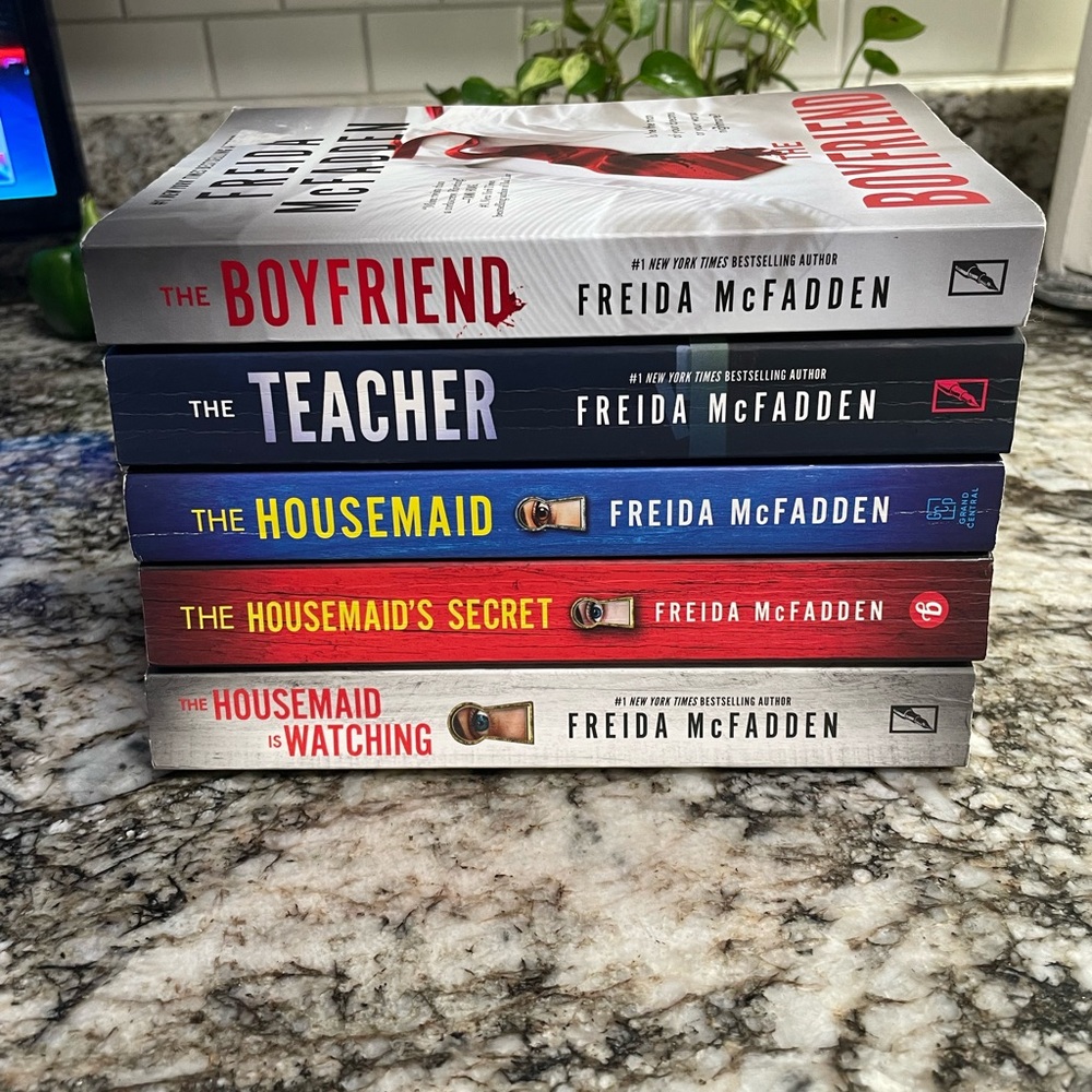 Paperback Book Stack - Assorted Colors